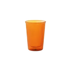 CAST AMBER double wall glass 290ml