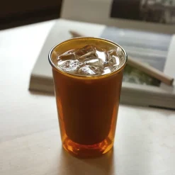 CAST AMBER double wall glass 290ml