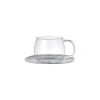 UNITEA cup & saucer 350ml / 12oz stainless steel
