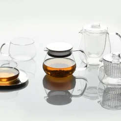 UNITEA cup & saucer 230ml / 8oz stainless steel